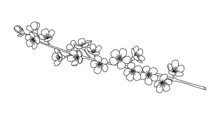 Ephemeral Blossom's Grace AI Generated