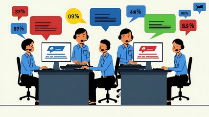 Customer Support Team Collaboration: Efficient Workflow and Data Analysis - Powered by Adobe
