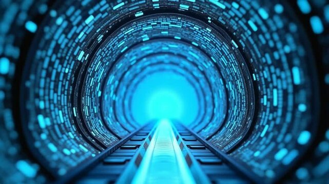3d technology tunnel