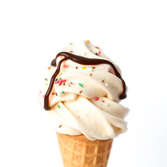 Fototapeta premium ice cream cone