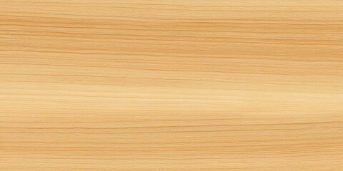 Natural light wood surface with fine horizontal grain lines and smooth texture 