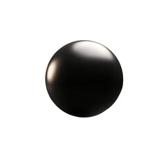 Obraz premium A black sphere