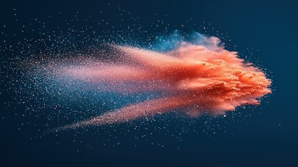 Colorful powder explosion (1)