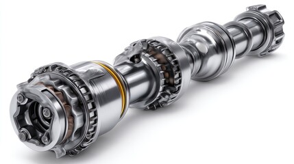 Complex automotive drive shaft assembly