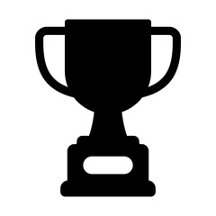 Trophy cup icon, victory cup icon. Trophy icon.