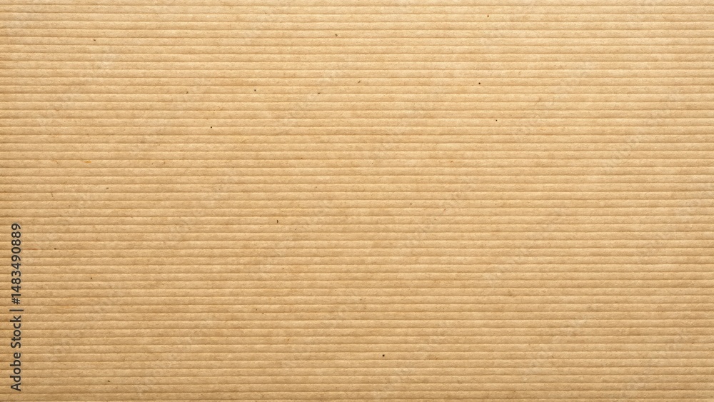 Poster textured brown cardboard background showing detailed parallel lines perfect for design applications
