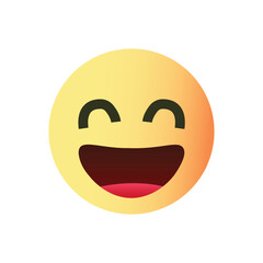Obraz premium happy smiley face icon