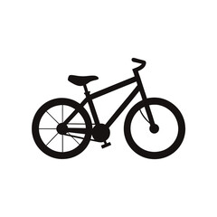 Obraz premium bicycle isolated on white background