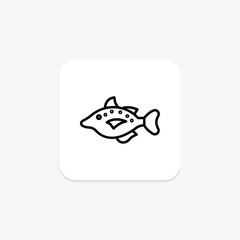 Triggerfish, vector, pixel perfect, illustrator file