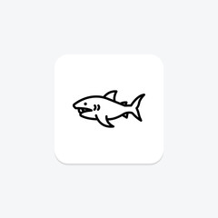 Megamouth Shark, vector, pixel perfect, illustrator file