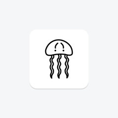 Comb Jelly, vector, pixel perfect, illustrator file