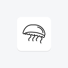 Obraz premium Portuguese Man O' War, vector, pixel perfect, illustrator file