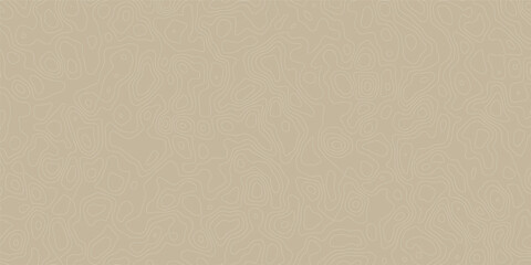 Topographic background and texture, monochrome. Black and white abstract Seamless Pattern with Contour Lines map.