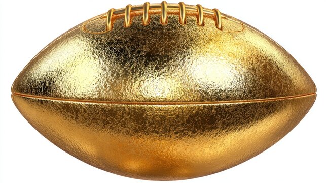 Golden American Football - Powered by Adobe