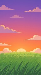 Obraz premium Sunset Serenade