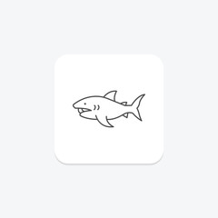 Megamouth Shark, vector, pixel perfect, illustrator file