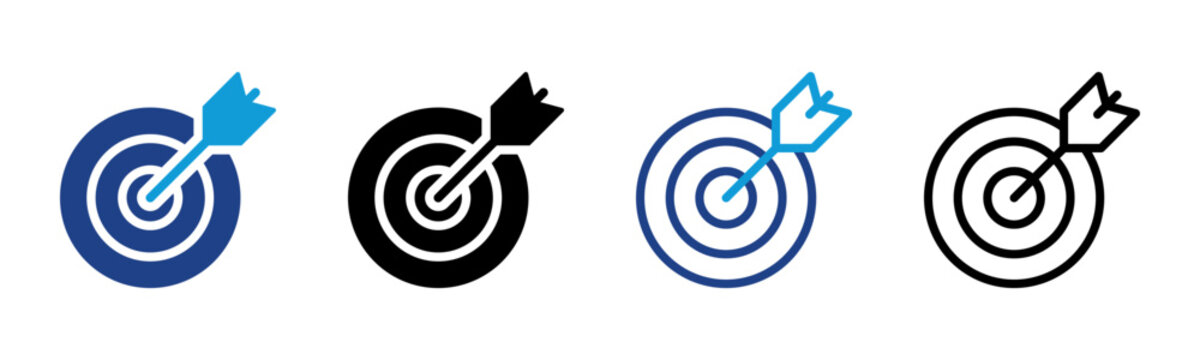Target icon sheet multiple style collection