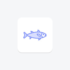 Mackerel, vector, pixel perfect, illustrator file
