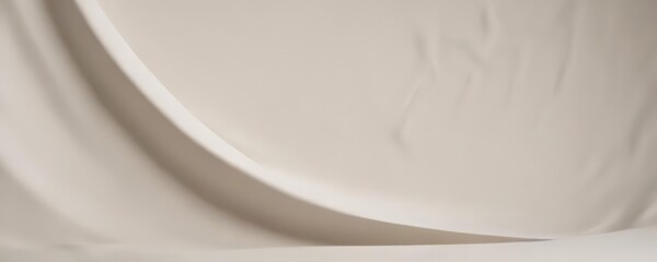 Obraz premium Creamy white, faint linen texture, muted tones , serene, calm