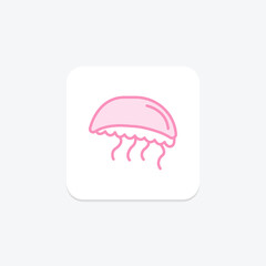 Portuguese Man O' War, vector, pixel perfect, illustrator file