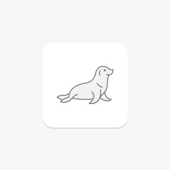 Sea Otter, vector, pixel perfect, illustrator file