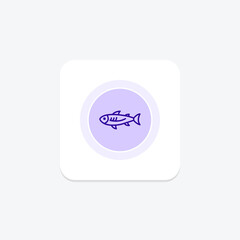 Anchovy, vector, pixel perfect, illustrator file
