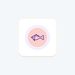 Lanternfish, vector, pixel perfect, illustrator file