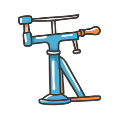 bicycle repair stand icon, bicycle repair stand vector illustration-simple illustration of bicycle repair stand, perfect for bicycle repair stand logos and icons