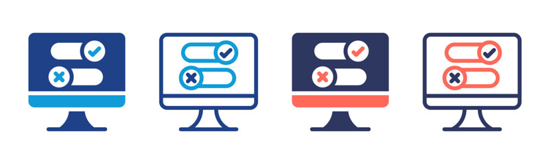 Switch icon sheet multiple style collection