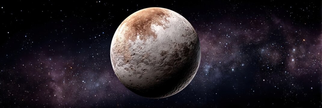 photo of planet pluto in space 