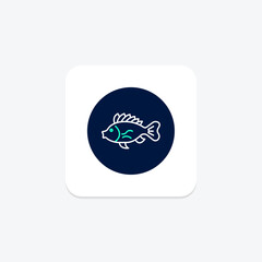 Scorpionfish, vector, pixel perfect, illustrator file