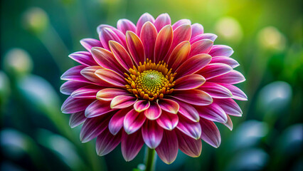 Fototapeta premium Close-up of a vibrant pink gerbera daisy