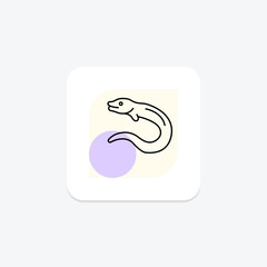 Moray Eel, vector, pixel perfect, illustrator file