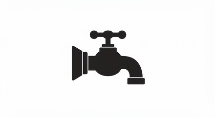 Water faucet icon