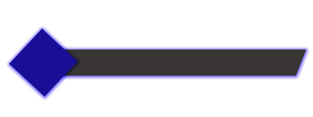 Obraz premium Dark Theme Lower Third with Stylish Animation