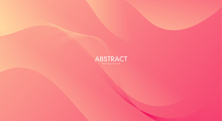 abstract pink background with waves