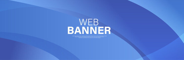 abstract blue background with wave