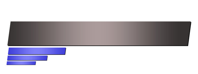 Black Animated Lower Third for News Anchors and Reporters