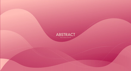 Abstract pink background with waves