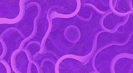 Obraz premium Violet Currents