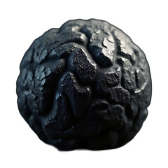 Obraz premium A close up of a black rock