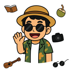 Moment Sticker Greeting.eps