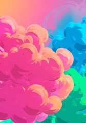 Fototapeta premium Chromatic Dreamscape