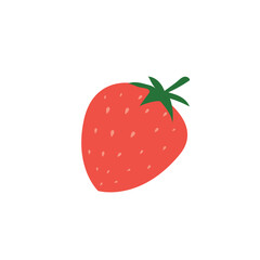 strawberry berry summer food healthy sweet vector symbol sign icon illustration emoji