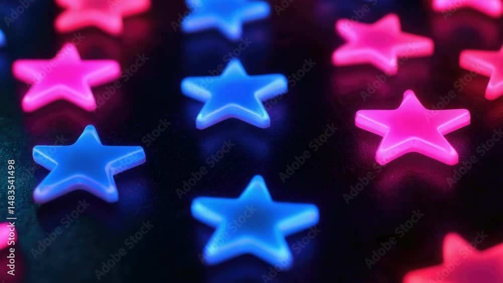 Poster a close-up view of a star-shaped decorative arrangement on a table