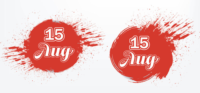 15august Print brush spladh template