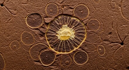 Chocolate Flower Close Up Delicious Dessert Still