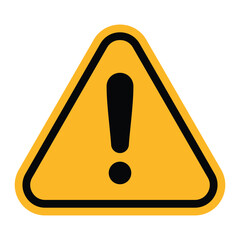 Attention Sign Symbol Vector Editable