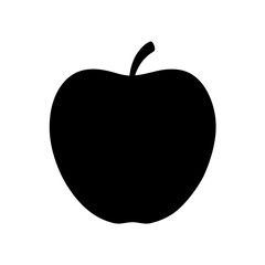 3D Apple Icon Vector Subtle Shadows Realistic