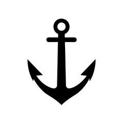 Anchor Icon Vector Flat Clean Look Isolated